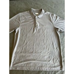 Greg Norman Mens Golf Polo Shirt Play Dri Size XL Gray